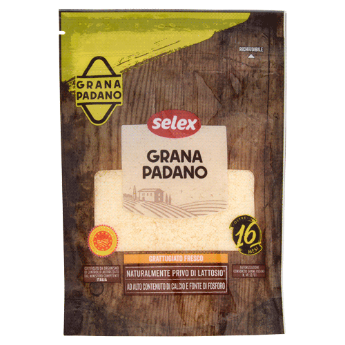 Grana Padano grattugiato Selex 90 g